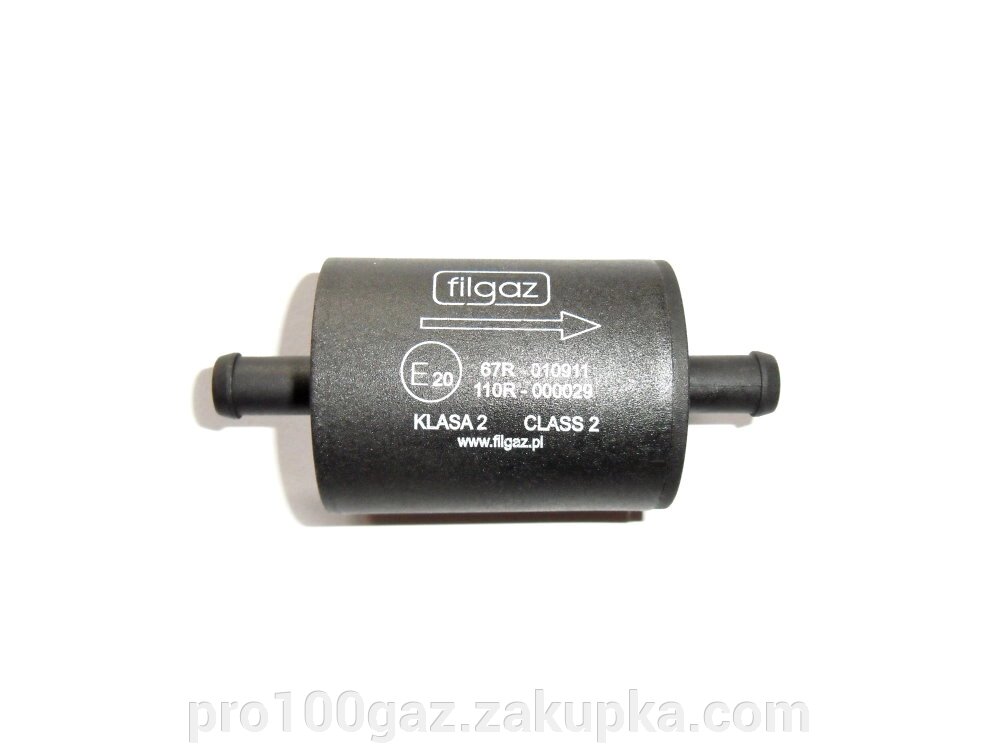 Фільтр тонкого очищення FILGAZ 1 вхід - 1 вихід D12 від компанії Pro100Gaz Установка і продаж (ГБО) - фото 1