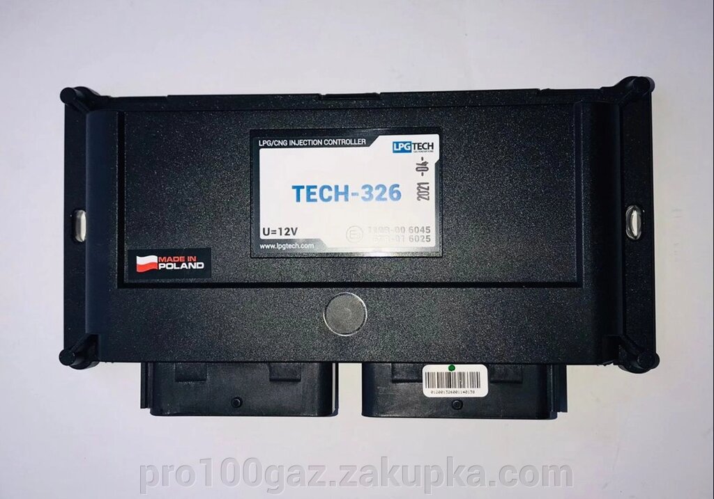 Газовий блок управління LPGTECH TECH-326 6 циліндров від компанії Pro100Gaz Установка і продаж (ГБО) - фото 1