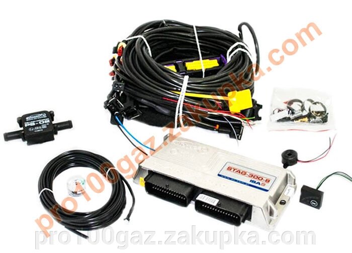 Інжекторна система STAG-300-8 ISA 2 8 циліндрів (WEG-AMA010809999-300) від компанії Pro100Gaz Установка і продаж (ГБО) - фото 1