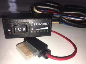 Перемикач Torelli інжектор з індикацією (0-50 кОм) в Полтавській області от компании Pro100Gaz Установка и Продажа (ГБО)