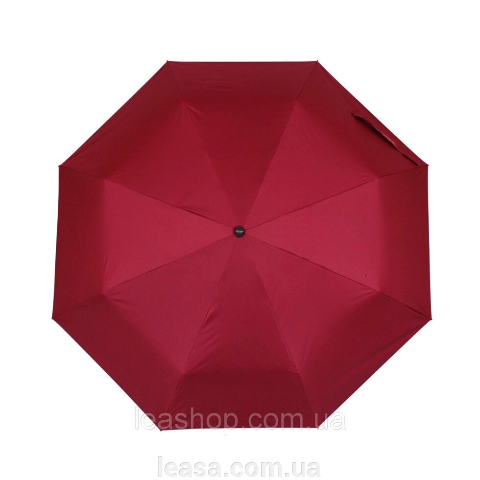 Бордовий механічний парасолька полегшеній від компанії Жіночі шуби, жилети з натурального хутра Українського виробника LeaSa - фото 1