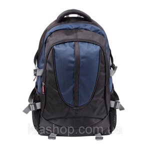 Дорожний рюкзак чорно-синій