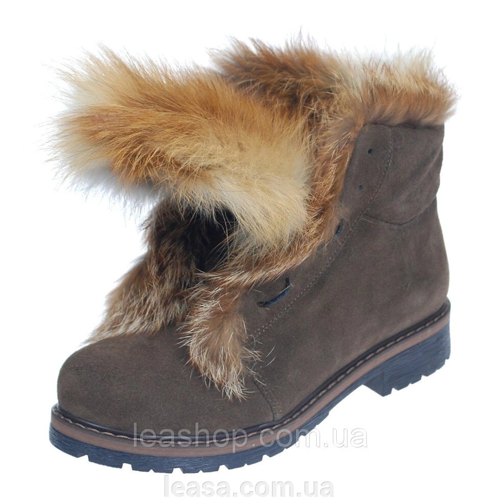Жіночі зимові теплі черевики розміри 36-41 від компанії Жіночі шуби, жилети з натурального хутра Українського виробника LeaSa - фото 1