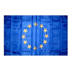 Флаг Евросоюза , полиэстер , 134х90 см.