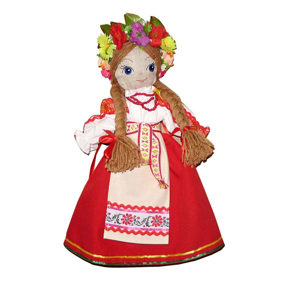 Кукла Мальчик в украинском костюме