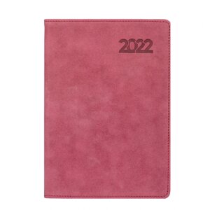 Щотижневик датований 2022 "Leo Planner" м'яка обкл А4 128стор "Case" бордо