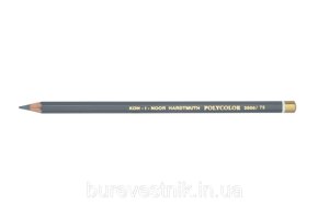 Олівець художній "Kooh-i-Noor" POLYCOLOR 3800/72 slate grey/аспідно-сірий