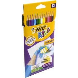 Олівці кольорові 12 кол. BIC"Aquacouleu тригранні