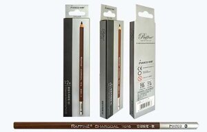 Олівці кольорові "Marco"Raffine" 12кол 7016-12CB вугільні колір- сірий