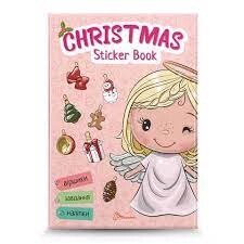 Книга: Christmas sticker book. Віршики до свят