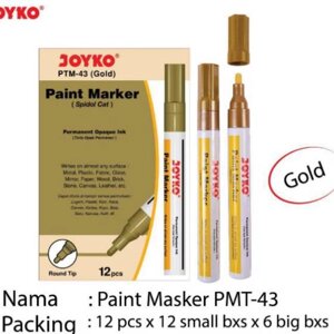 Лак-маркер "Joyko" PTM-43 золотий