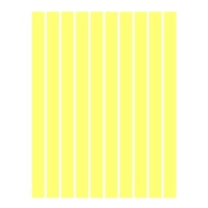 Набір смужок паперу для квілінгу, 1 колір (жовтий пастель), 3х295 мм, 160 г/м2, 100 шт. QP-160-24-03/ 106024 - TM