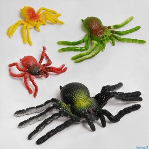 Набір тварин с 48606 (40) павук”4 кольори, 1 колір в упакувці, ціна за 1шт