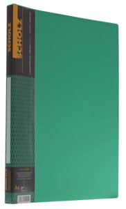 Папка-швидкозшивач пластикова A4 "Scholz" 04500 зелена