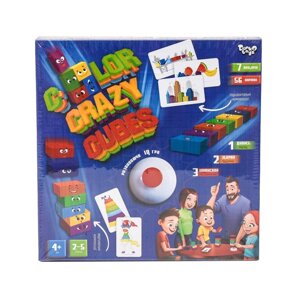 Розвиваюча настільна гра "Color Crazy Cubes" укр (10)