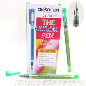 Ручка гелева "J. Otten"Chosch" CS-785 зелена