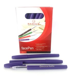 Ручка кулькова "Radius"Face Pen" фіолетова
