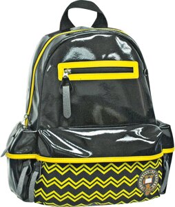 Рюкзак підлітковий "Oxford" 552008 чорно-жовтий 25,5*13*35см XO88