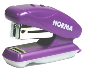 Степлер 24/6 "Norma" 4052 (16арк.) 18мм фіол