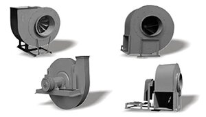 Вентилятор радіальний вибухозахищений пиловий ВРПВ-6.3.1