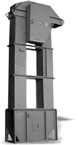 Норії-елеватори стрічкові вертикальні