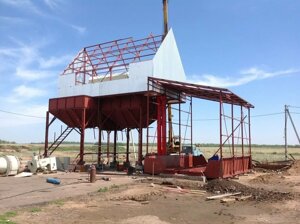 Будівництво зерноочисно-сушильних комплексів КЗС