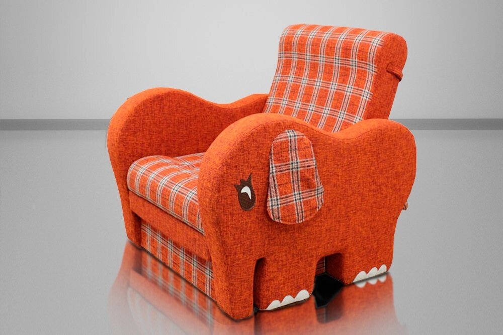 Кресло -кровать Слоник 0.6 від компанії Інтернет-магазин "Фабрика Divanoff" - фото 1