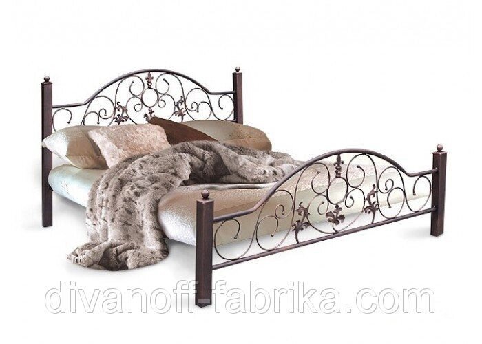 Кровать Жозефина 160х200 від компанії Інтернет-магазин "Фабрика Divanoff" - фото 1