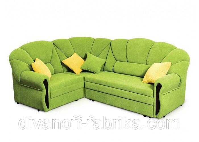 Кутовий диван Аліса від компанії Інтернет-магазин "Фабрика Divanoff" - фото 1