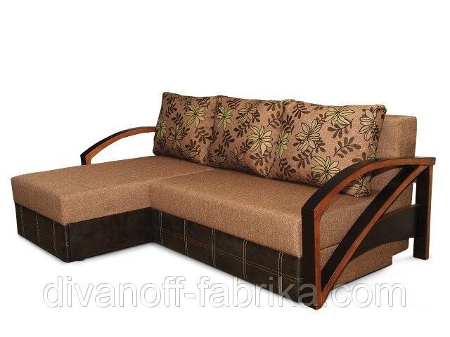 Кутовий диван Флоренція від компанії Інтернет-магазин "Фабрика Divanoff" - фото 1