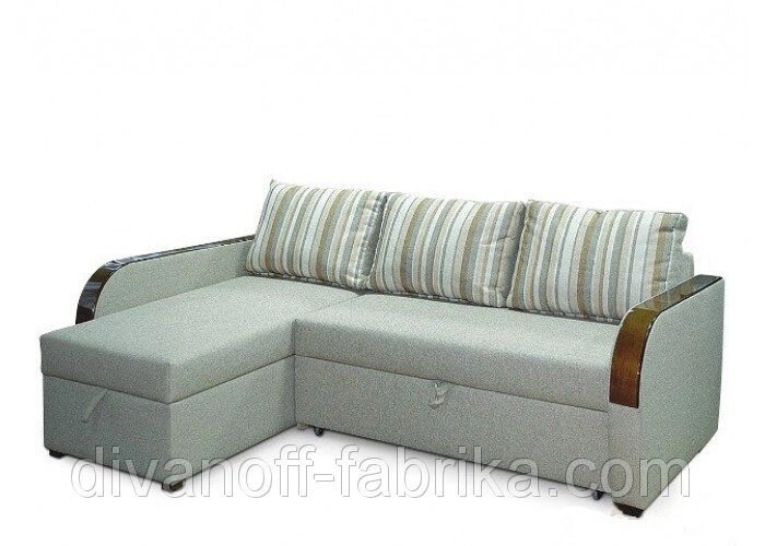 Кутовий диван Легінь від компанії Інтернет-магазин "Фабрика Divanoff" - фото 1