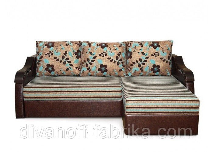 Кутовий диван-ліжко Карфаген від компанії Інтернет-магазин "Фабрика Divanoff" - фото 1
