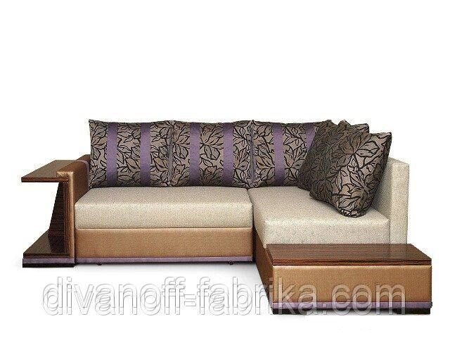 Кутовий диван-ліжко Турин від компанії Інтернет-магазин "Фабрика Divanoff" - фото 1