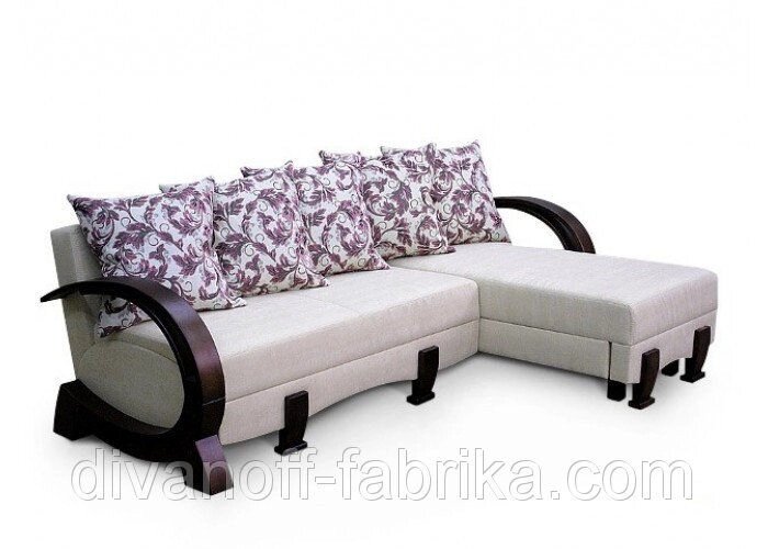 Кутовий диван Стелс від компанії Інтернет-магазин "Фабрика Divanoff" - фото 1