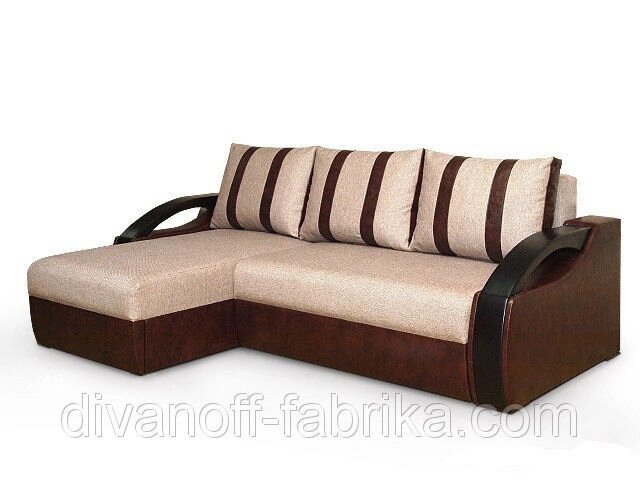Кутовий ортопедичний диван Верона-2 від компанії Інтернет-магазин "Фабрика Divanoff" - фото 1