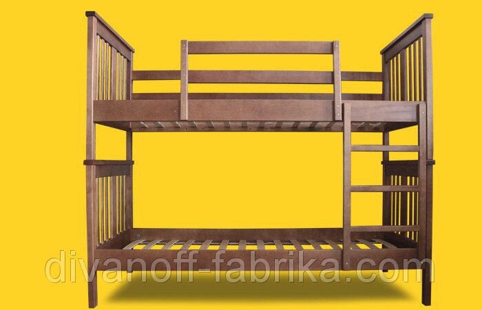 Ліжко двоярусне Трансформер 4 від компанії Інтернет-магазин "Фабрика Divanoff" - фото 1