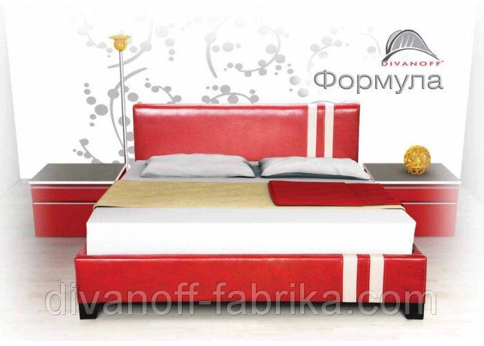 Ліжко Формула 140 від компанії Інтернет-магазин "Фабрика Divanoff" - фото 1