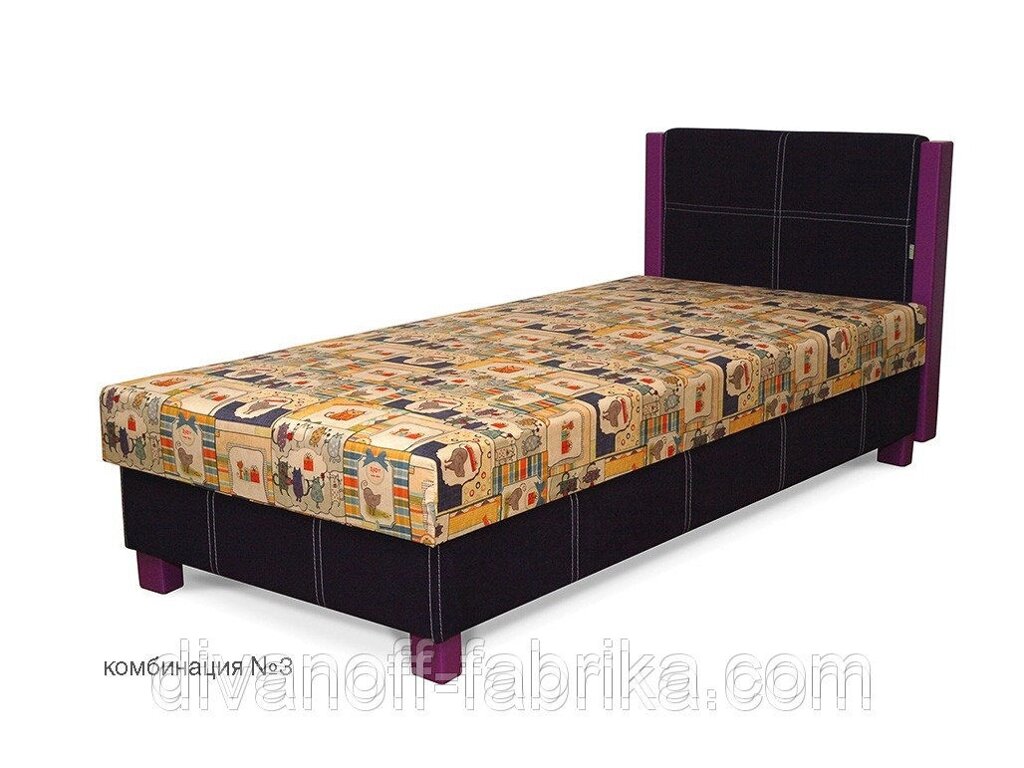 Ліжко Модена бебі-0,8 від компанії Інтернет-магазин "Фабрика Divanoff" - фото 1