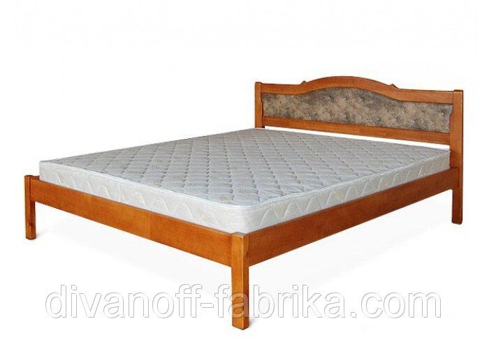 Ліжко Юлія-2 дуб 120х200 від компанії Інтернет-магазин "Фабрика Divanoff" - фото 1