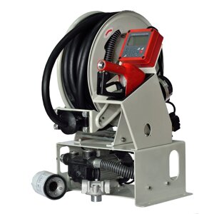 Мобільна заправна станція для дизеля HOSE REEL 220-60, з котушкою для шлангу, з лічильником, 220 В