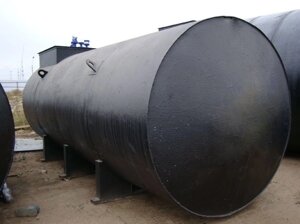 Підземний паливний модуль, циліндричний резервуар на 10 000 літрів (Міні АЗС)