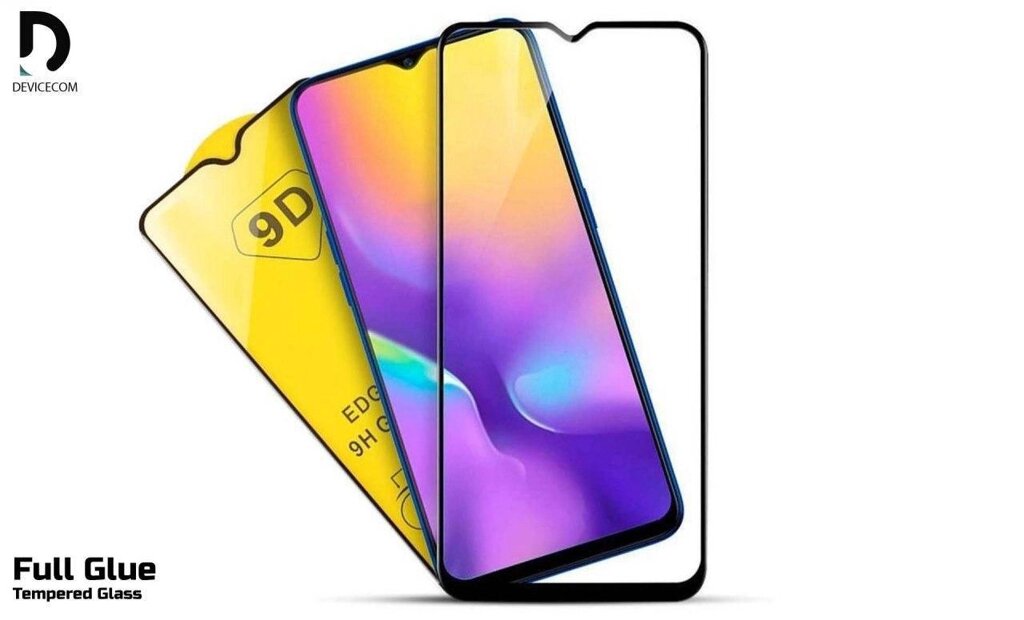 3D захисне скло Xiaomi Mi 9 Lite, CC9, K20 повного проклеювання від компанії da1 - фото 1