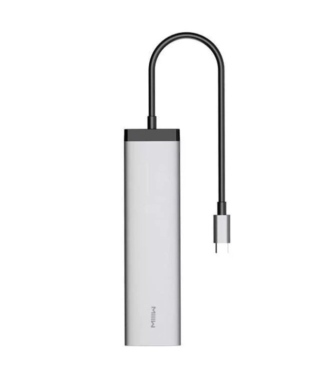 Адаптер (хаб) Xiaomi 7-в-1 MiiiW HDMI / USB-C PD / 3*USB-A 3.0 / TF / SD (MWCMA01) від компанії da1 - фото 1