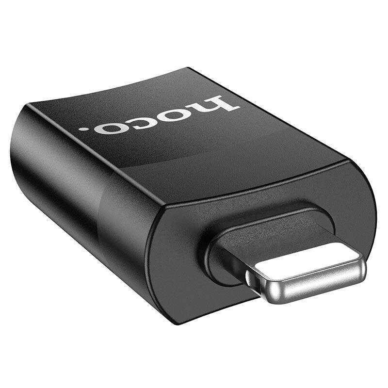 Адаптер Hoco UA17 — Lightning тато на USB 2.0 маму 6931474761989 від компанії da1 - фото 1