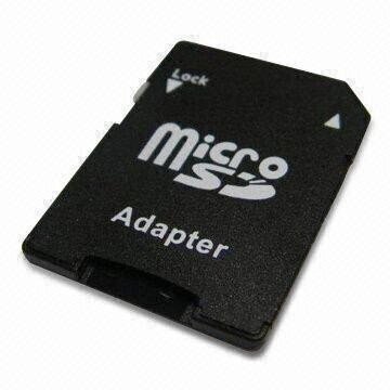 Адаптер microSd to SD перехідник для карт пам'яті від компанії da1 - фото 1