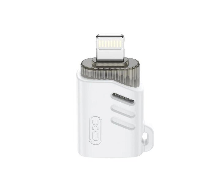 Адаптер перехідник XO NB256-A USB мама — Lightning тато OTG adapter від компанії da1 - фото 1