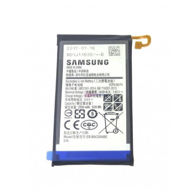 Акаб Батарея Samsung A320 / EB-BA320ABE 2350mAh акумулятор від компанії da1 - фото 1