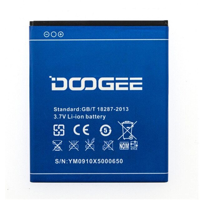 Акб батарея doogee x5 акумулятор від компанії da1 - фото 1