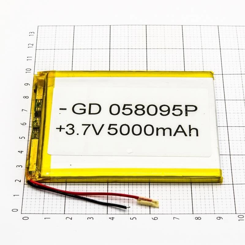 Акб універсал Polymer battery 80*95 мм 4000mAh від компанії da1 - фото 1