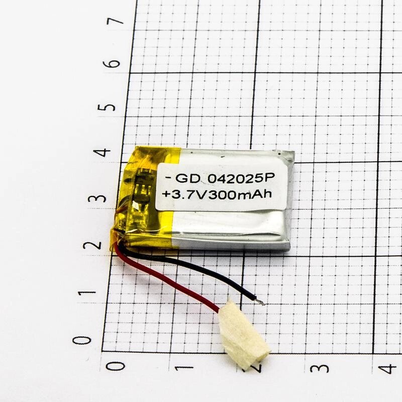 Акб універсальна 20*25 мм (250mAh) Polymer battery акумулятор від компанії da1 - фото 1